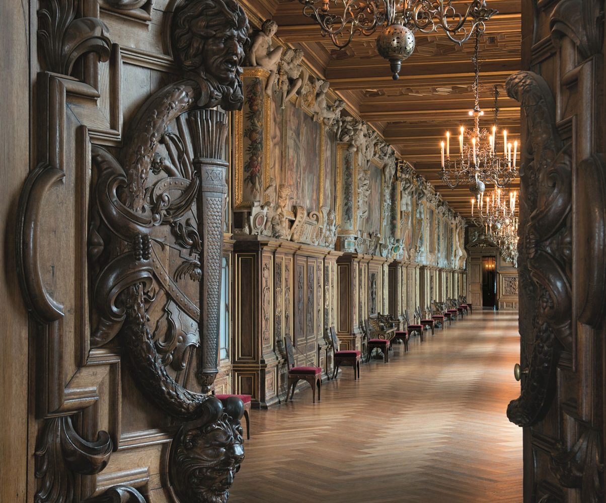 Chateau de Fontainebleau Beatrice Lecuyer Bibal Galerie Francois Ier