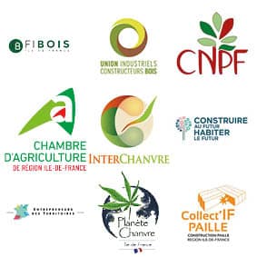 logos acteurs filieres construction durable associations